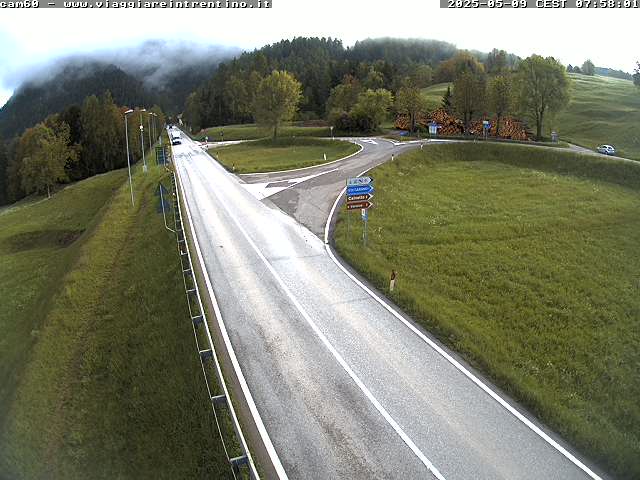Webcam a Castello di Fiemme - Trentino - Dolomiti