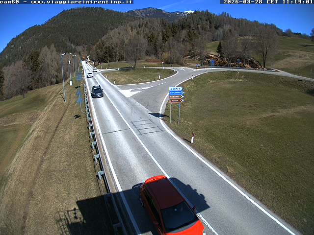 Webcam a Castello di Fiemme - Trentino