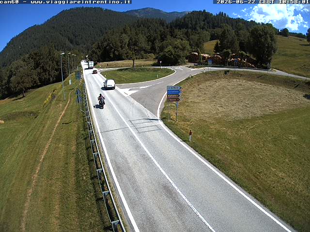 Webcam a Castello di Fiemme - Trentino