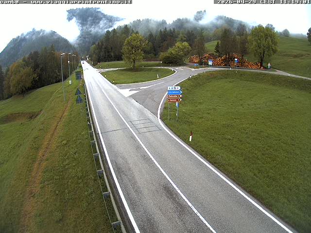 Webcam a Castello di Fiemme - Trentino