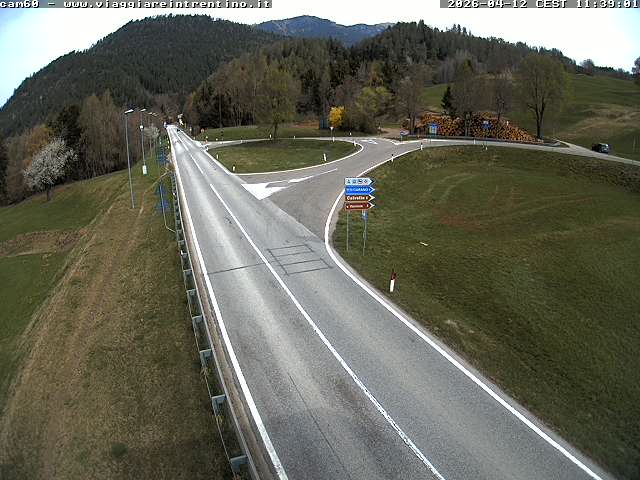Webcam a Castello di Fiemme - Trentino