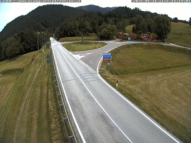 Webcam a Castello di Fiemme - Trentino
