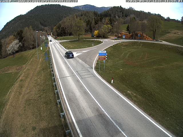 Webcam a Castello di Fiemme - Trentino