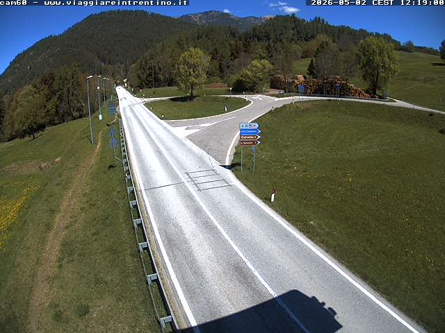 Webcam a Castello di Fiemme - Trentino