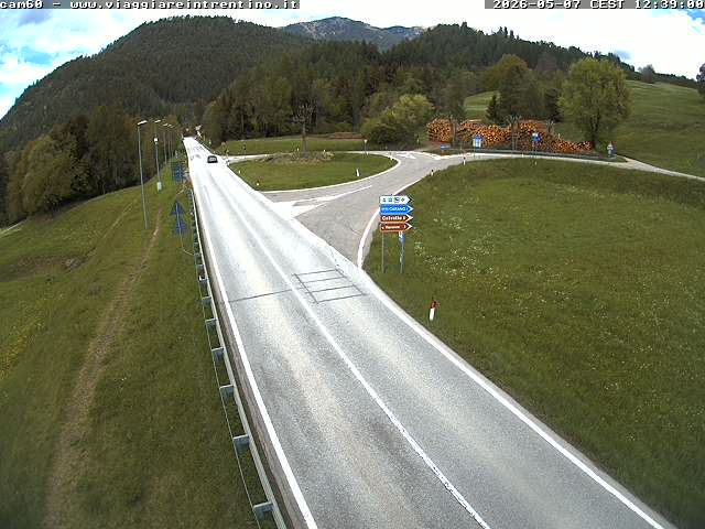 Webcam a Castello di Fiemme - Trentino