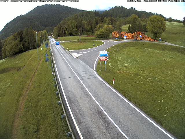 Webcam a Castello di Fiemme - Trentino