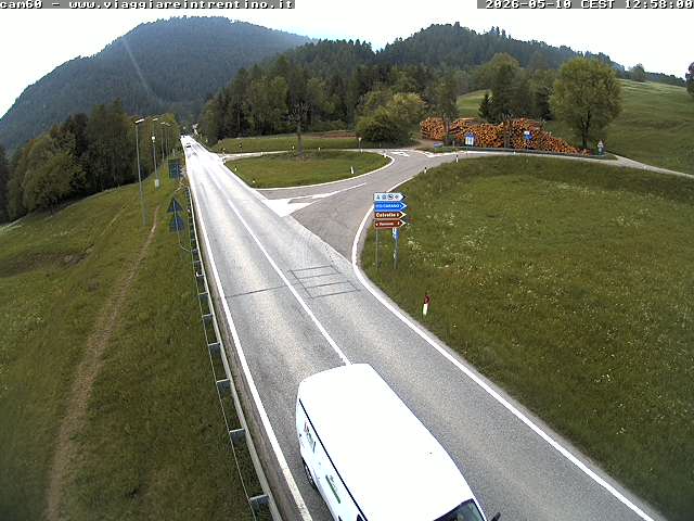 Webcam a Castello di Fiemme - Trentino