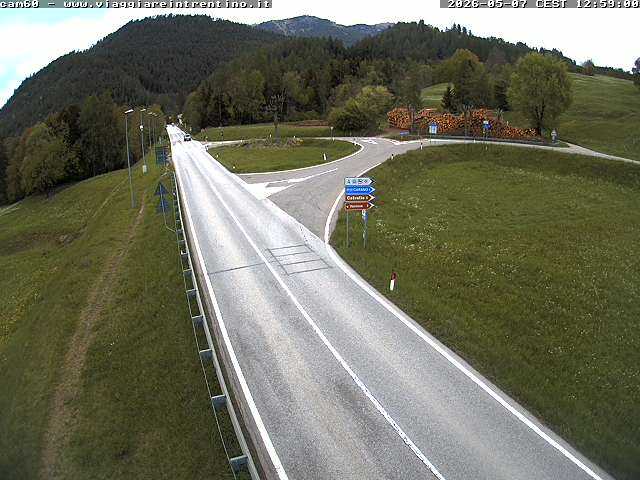Webcam a Castello di Fiemme - Trentino