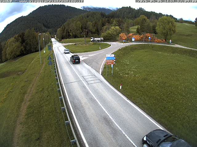 Webcam a Castello di Fiemme - Trentino