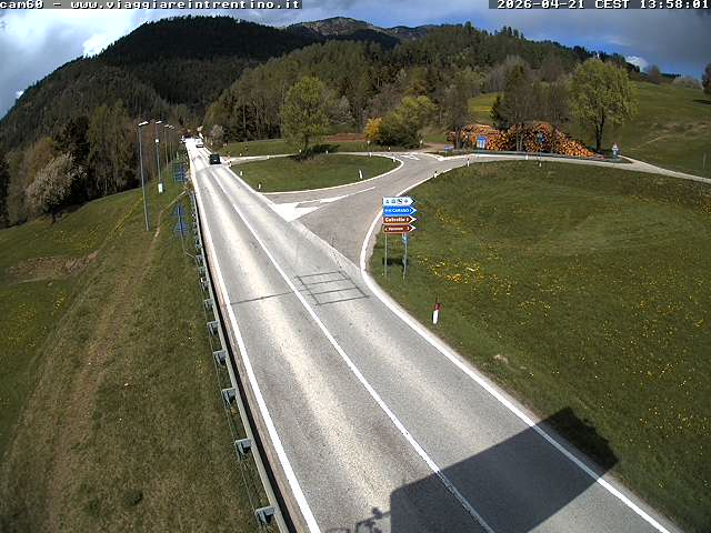 Webcam a Castello di Fiemme - Trentino