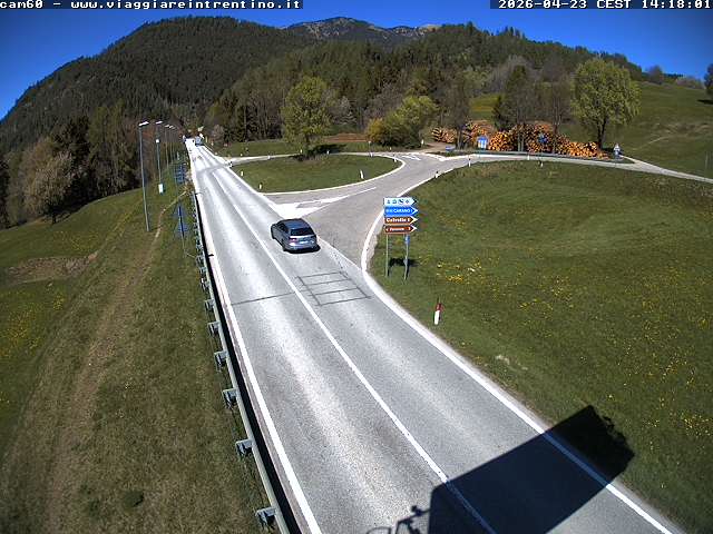 Webcam a Castello di Fiemme - Trentino