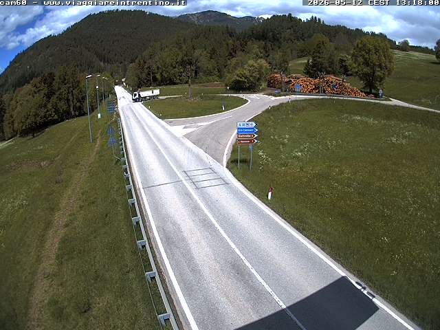 Webcam a Castello di Fiemme - Trentino