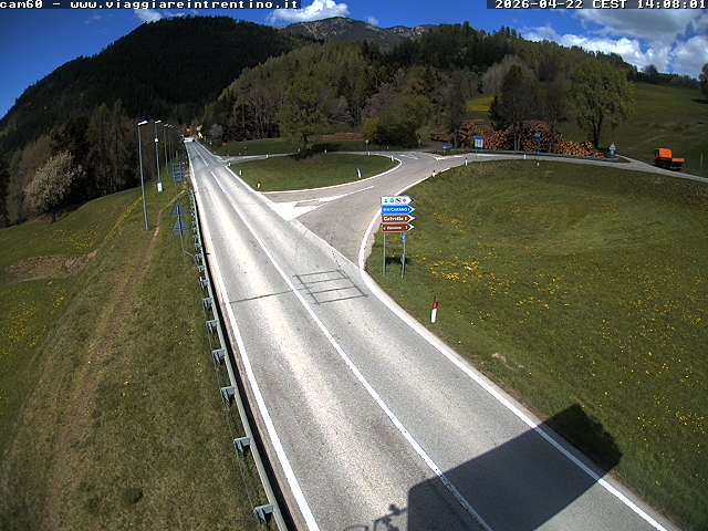 Webcam a Castello di Fiemme - Trentino
