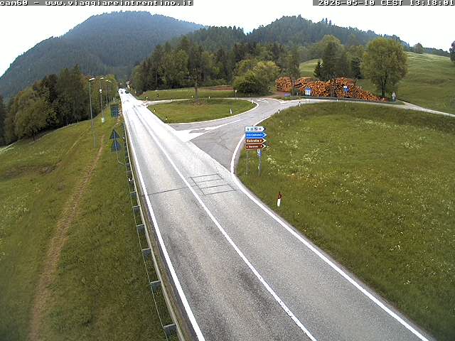 Webcam a Castello di Fiemme - Trentino