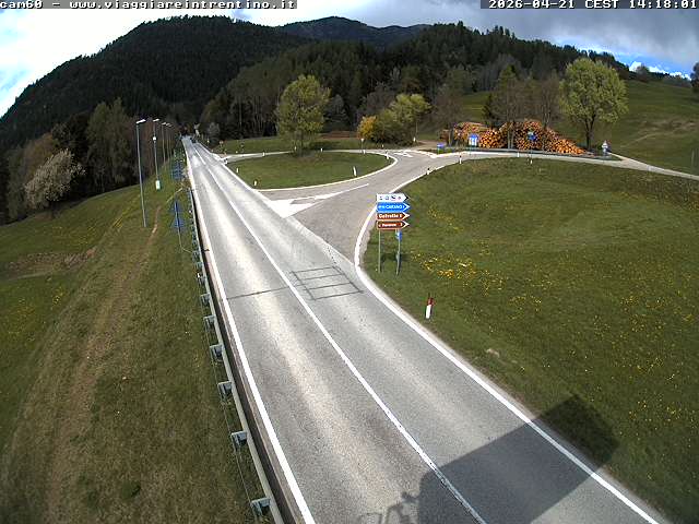 Webcam a Castello di Fiemme - Trentino