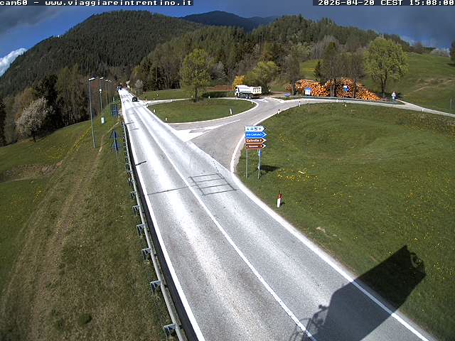 Webcam a Castello di Fiemme - Trentino