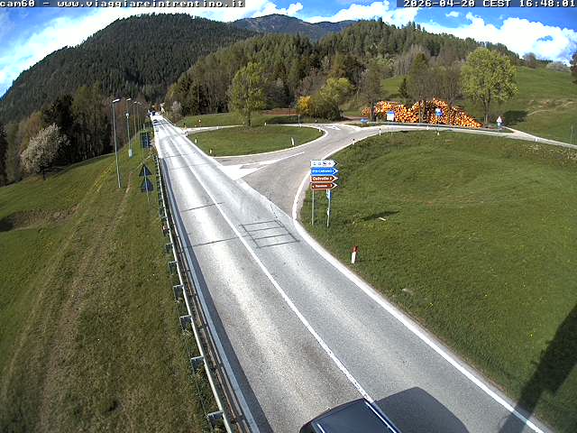 Webcam a Castello di Fiemme - Trentino