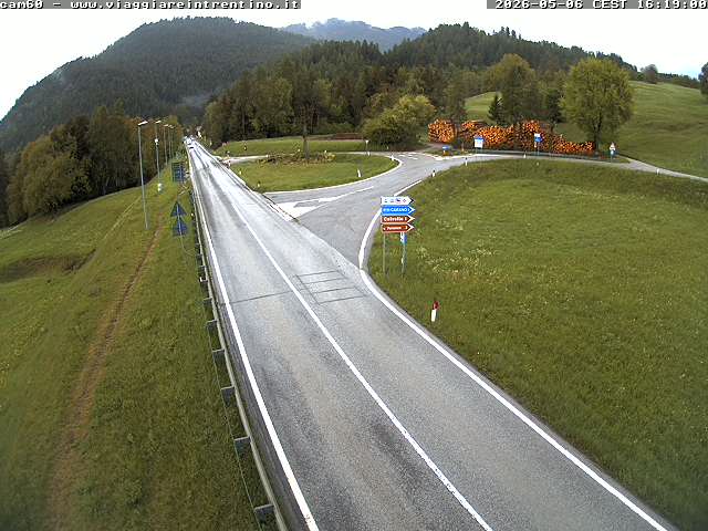Webcam a Castello di Fiemme - Trentino