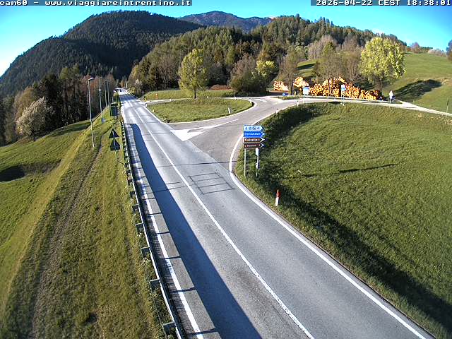 Webcam a Castello di Fiemme - Trentino