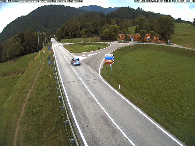 Webcam a Castello di Fiemme - Trentino