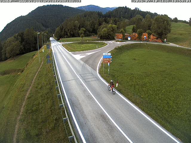 Webcam a Castello di Fiemme - Trentino