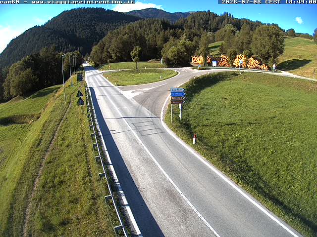 Webcam a Castello di Fiemme - Trentino