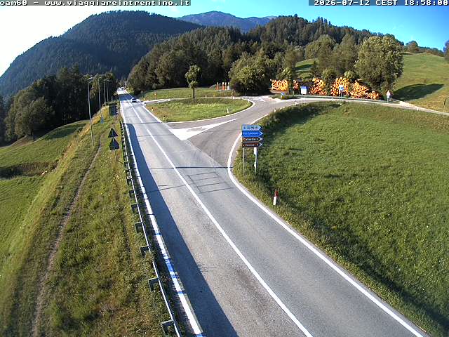 Webcam a Castello di Fiemme - Trentino