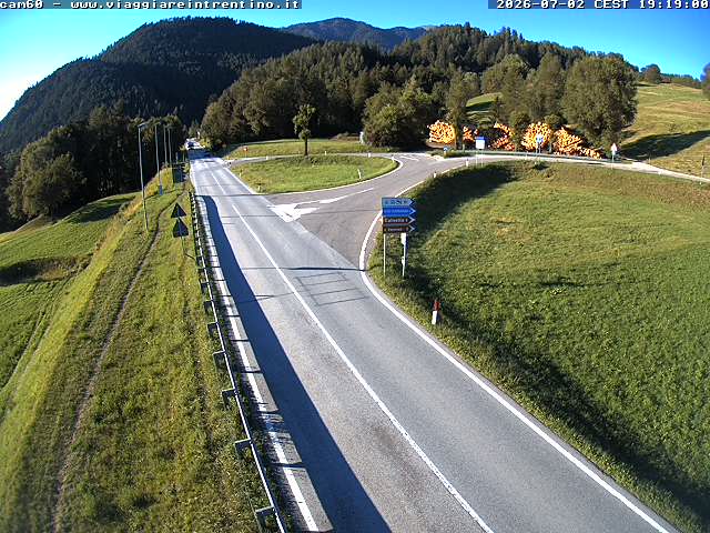 Webcam a Castello di Fiemme - Trentino