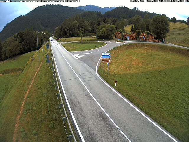 Webcam a Castello di Fiemme - Trentino