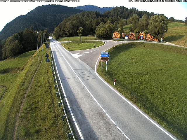 Webcam a Castello di Fiemme - Trentino