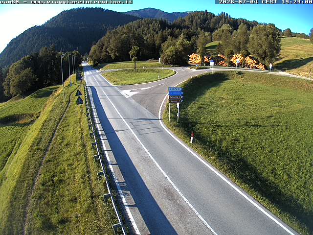 Webcam a Castello di Fiemme - Trentino