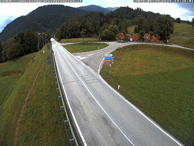 Webcam a Castello di Fiemme - Trentino