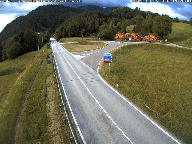 Webcam a Castello di Fiemme - Trentino
