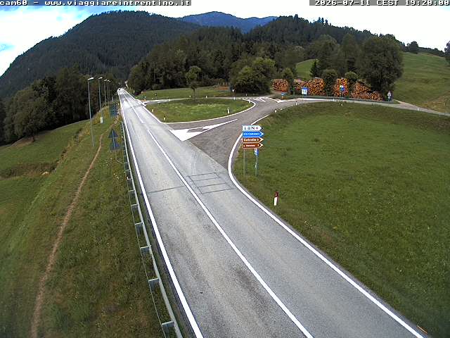 Webcam a Castello di Fiemme - Trentino