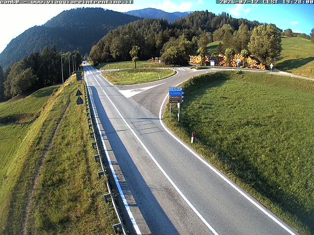 Webcam a Castello di Fiemme - Trentino