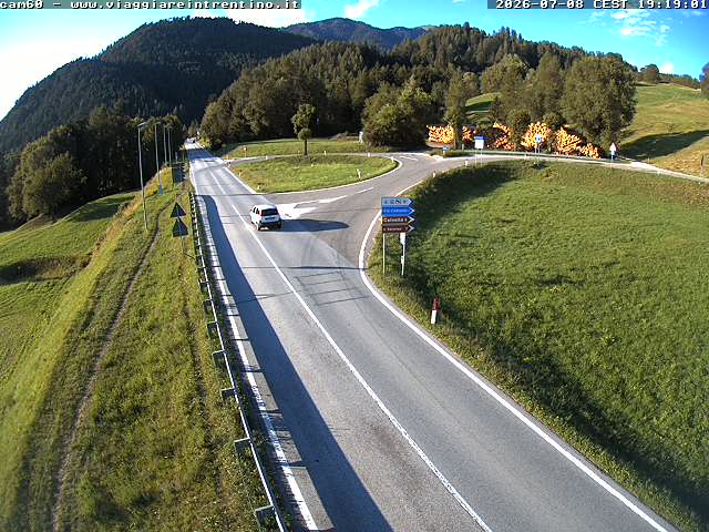Webcam a Castello di Fiemme - Trentino