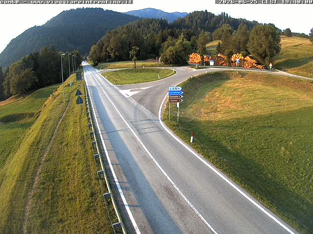 Webcam a Castello di Fiemme - Trentino