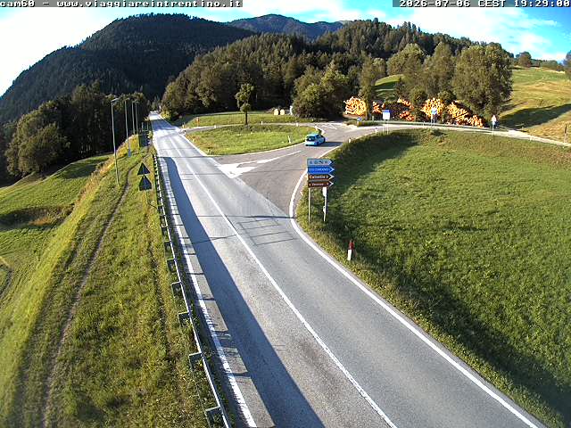 Webcam a Castello di Fiemme - Trentino