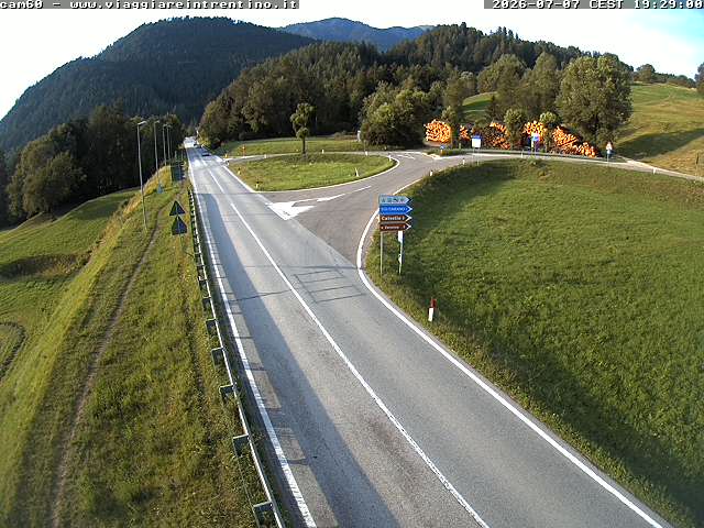 Webcam a Castello di Fiemme - Trentino