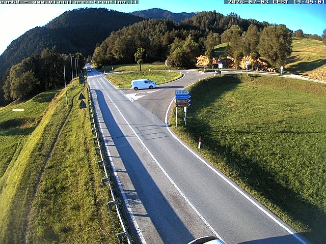 Webcam a Castello di Fiemme - Trentino