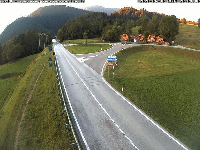 Webcam a Castello di Fiemme - Trentino
