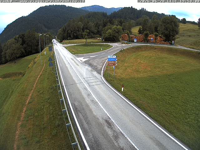 Webcam a Castello di Fiemme - Trentino