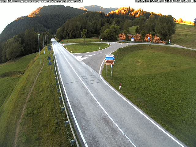 Webcam a Castello di Fiemme - Trentino