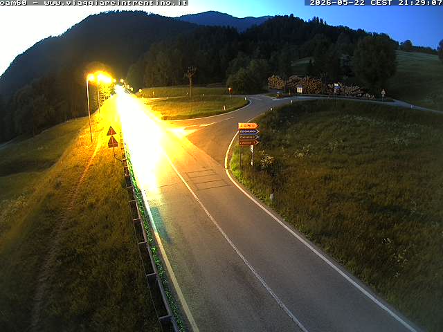 Webcam a Castello di Fiemme - Trentino