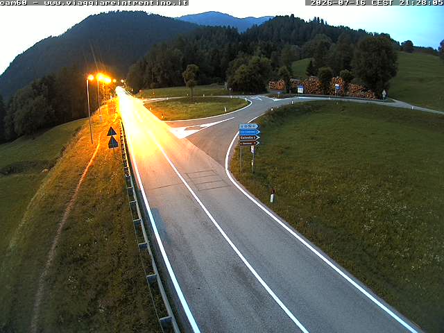 Webcam a Castello di Fiemme - Trentino