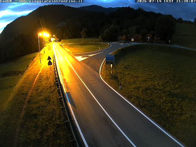 Webcam a Castello di Fiemme - Trentino