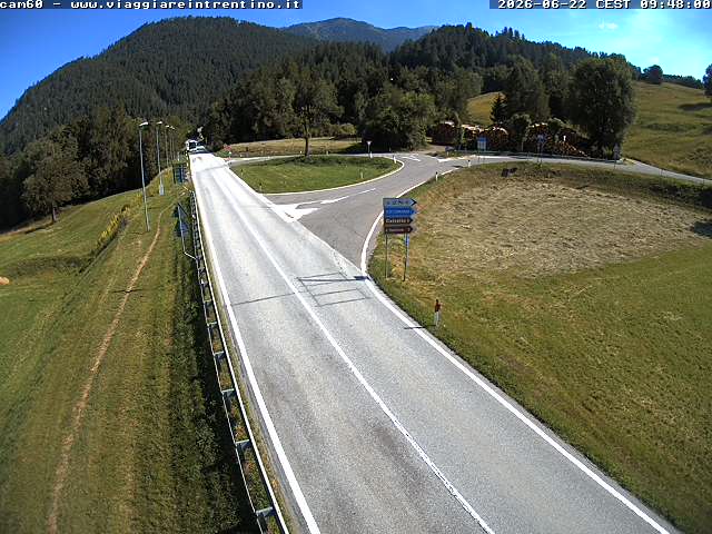 Webcam a Castello di Fiemme - Trentino