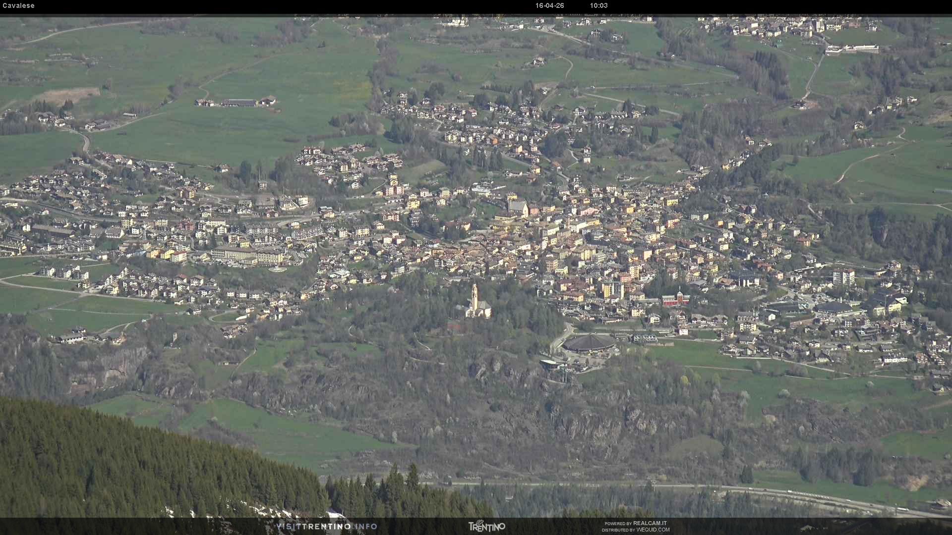 Webcam a Cavalese - Trentino - Dolomiti