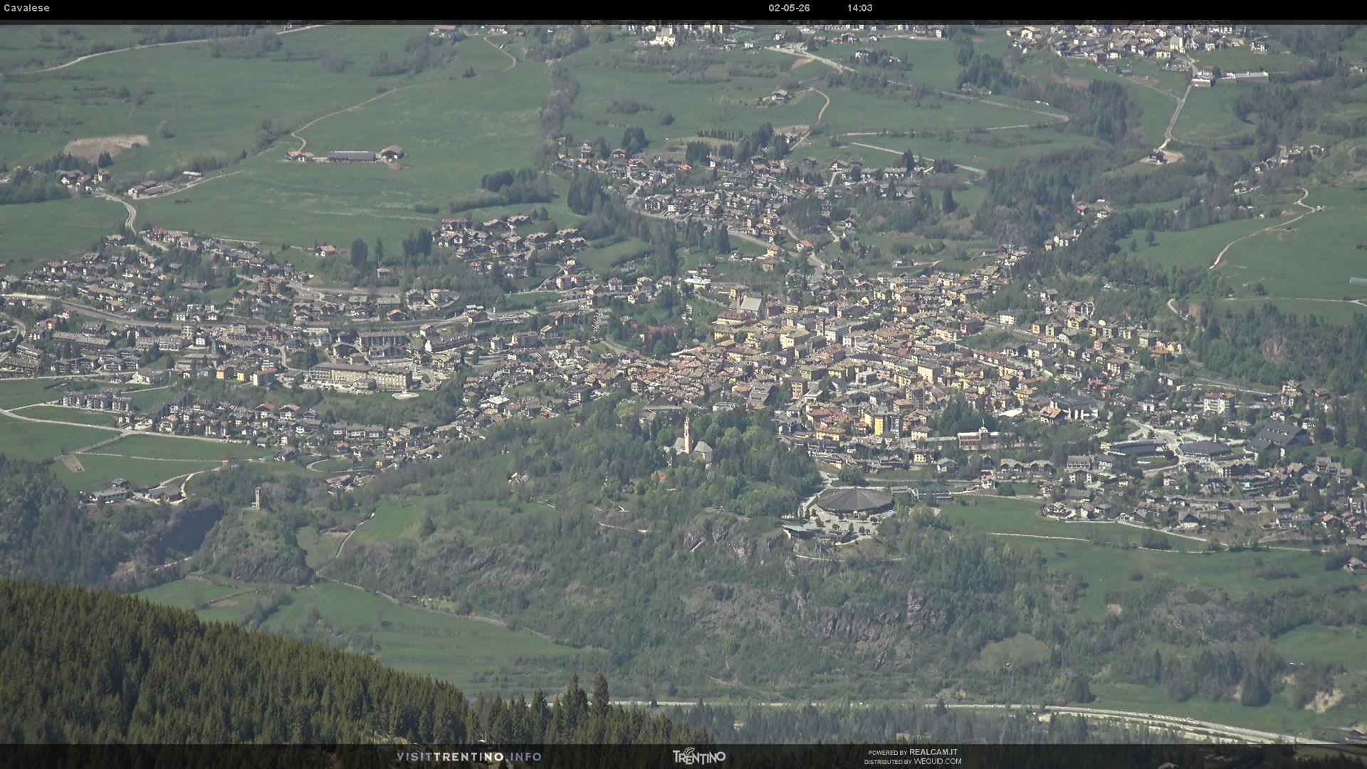 Webcam a Cavalese - Trentino - Dolomiti