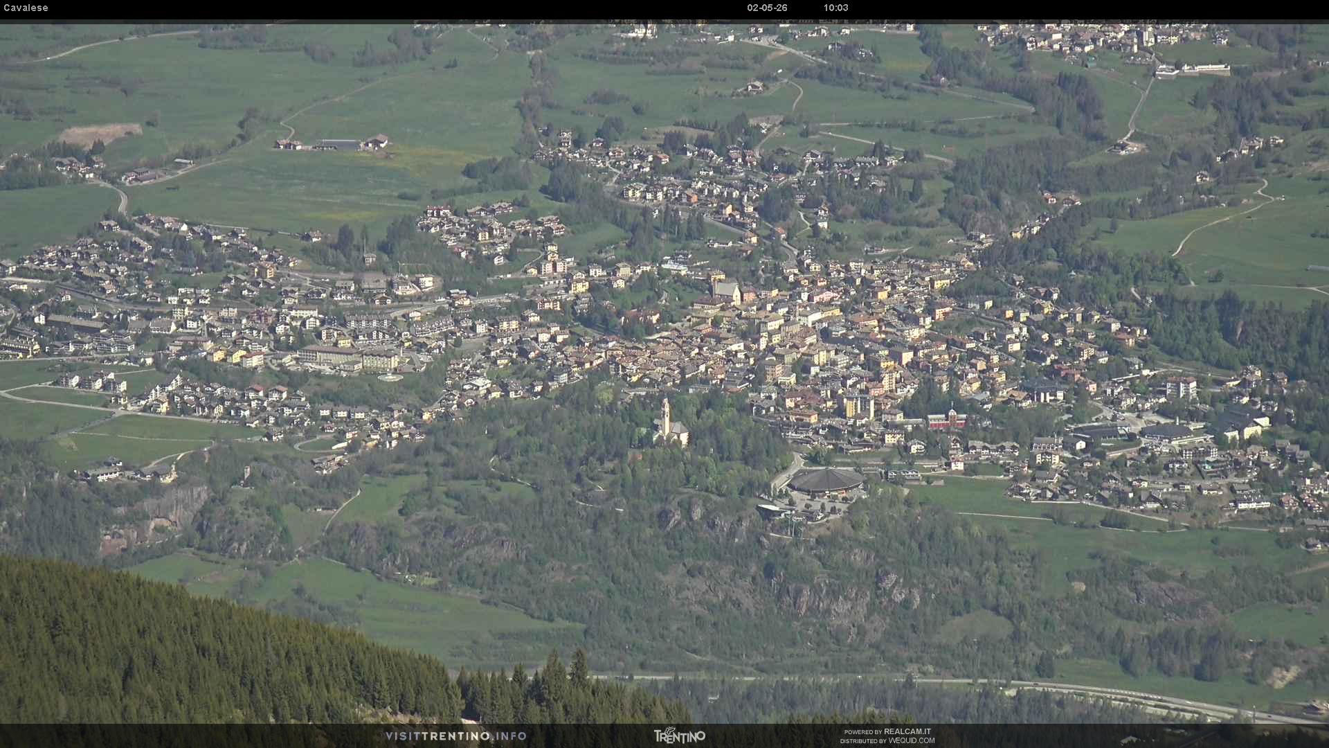 Webcam a Cavalese - Trentino - Dolomiti